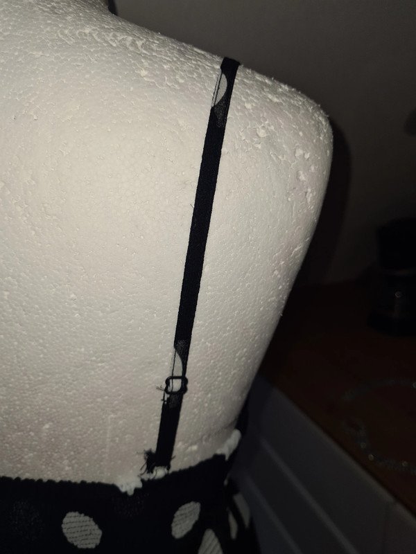 Sommerkleid Only Gr. 36 schwarz/weiß Kleid