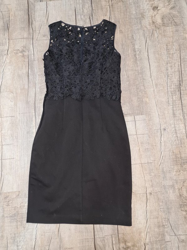 Schönes Minikleid schwarz Gr. 32 (Xxs-Xs) H&M Sommerkleid casual basic