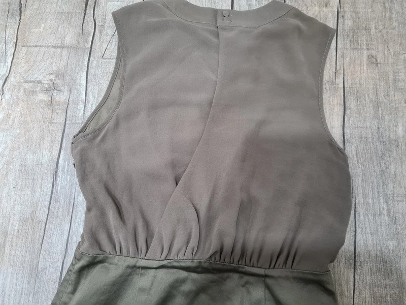 Schönes Minikleid khaki Gr. XS (34) Vero Moda Sommerkleid casual basic