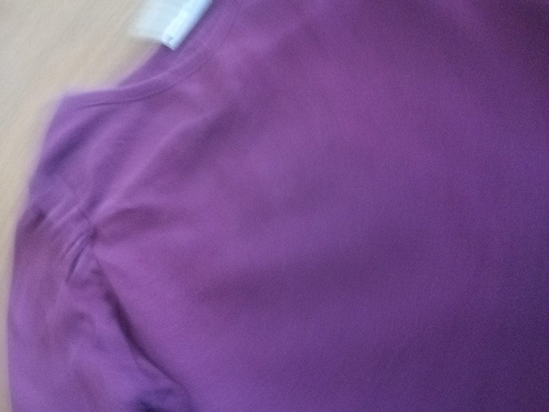 Lila Langarmshirt - Gr. 86 - H&M