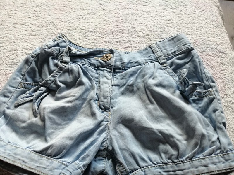 Hellblaue Shorts von eat ants - Gr. 110 