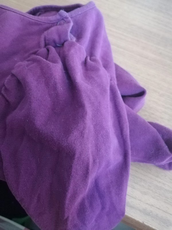 Lila Langarmshirt - Gr. 86 - H&M