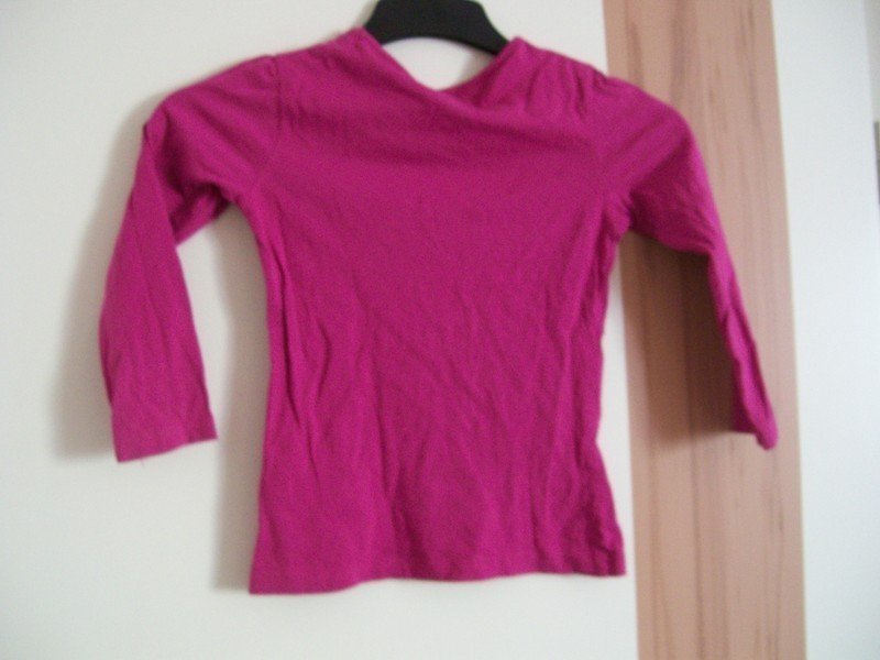 Pinkes Langarmshirt - Gr. 122 - Kiki & Koko  