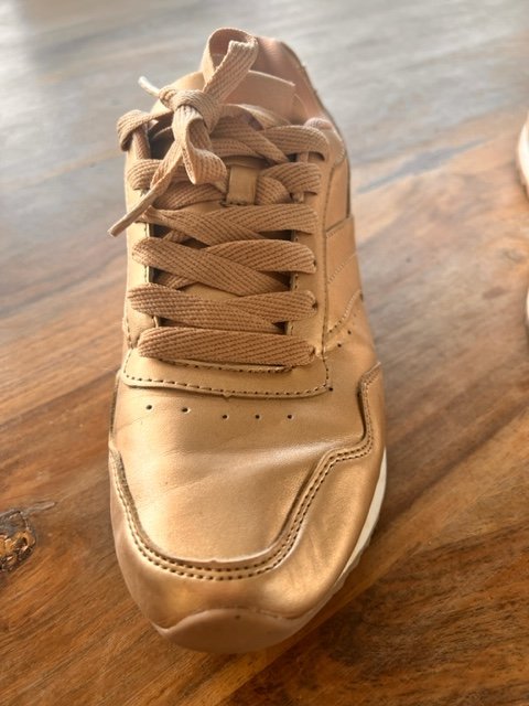 Goldener Sportschuh 