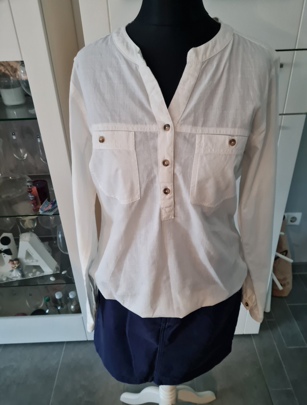 Broadway Bluse weiß Gr. S