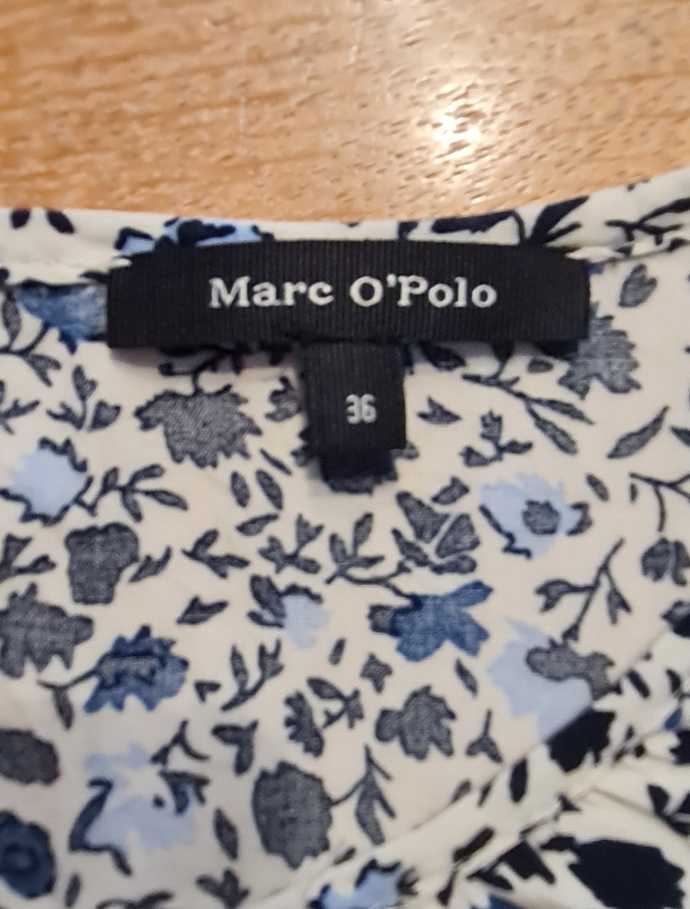 Marc O'Polo Bluse florales Muster Gr. 36