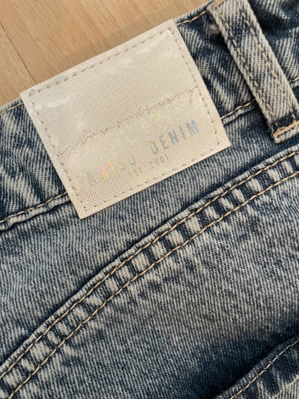 Lässige Glitzerjeans Amisu New Yorker 42 (38)