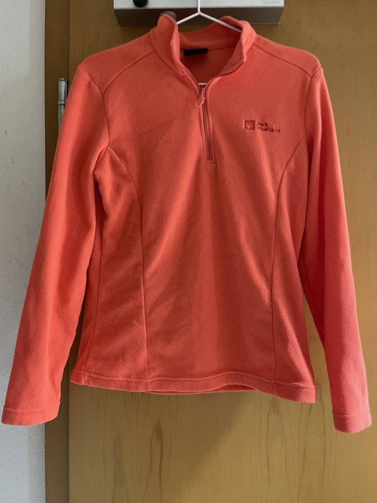 Jack Wolfskin Fleece Sweatshirt Orange-Korallrot S