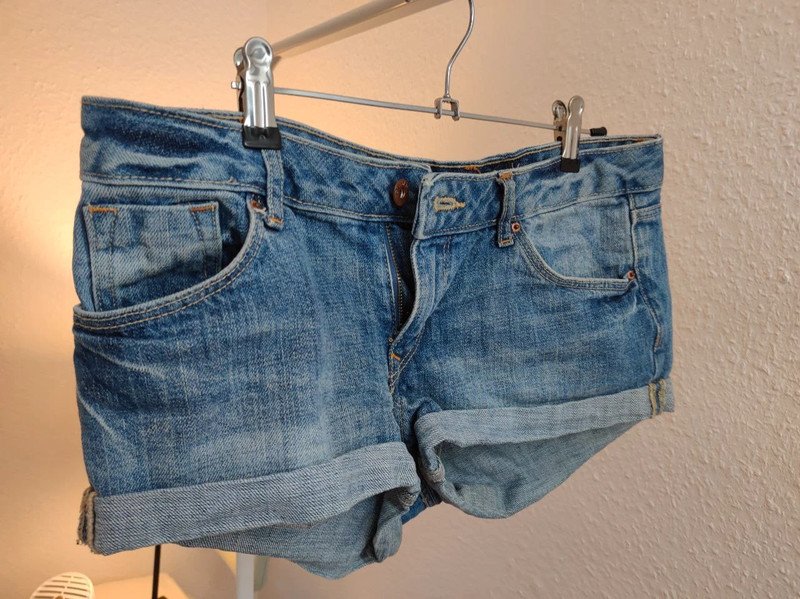 Kurze Jeans-Shorts
