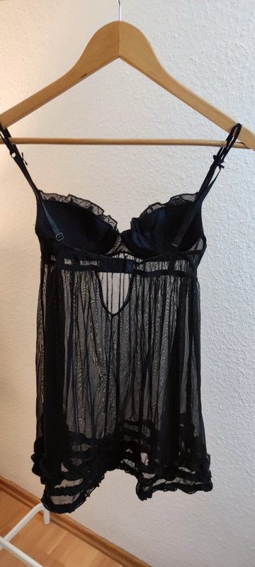 Hochwertiges Dessous-Kleid V-Ausschnitt