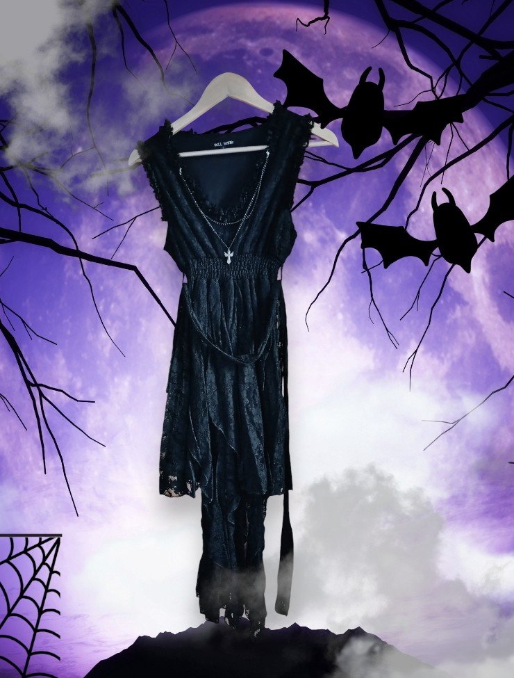 Hell Bunny/ Gothic/ Meraluna/ Serpentinen/ Kleid