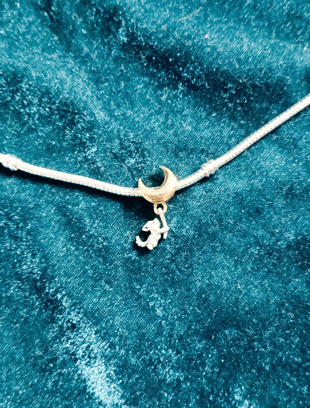 Süßer Welpe/ Mond/ Pandora/ Charm