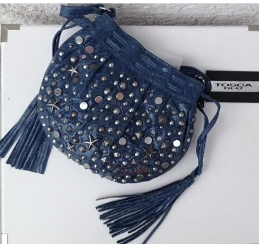 Lederbag Tosca blue