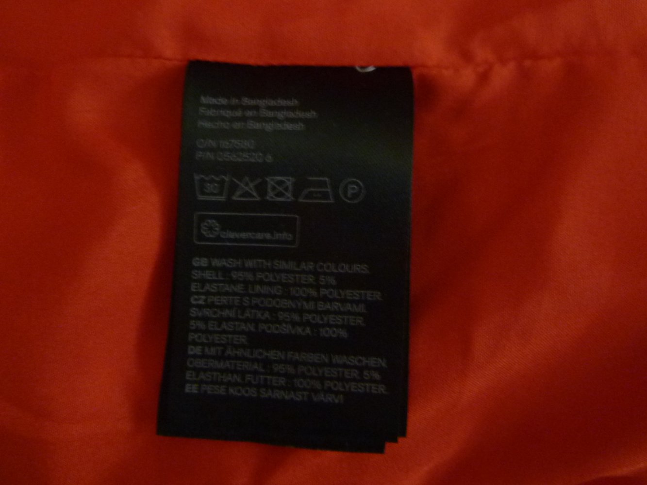 Damen Blazer 46 XL hell rot Longblazer Gehrock Jacke Longjacke Mantel Sommermantel H & M 