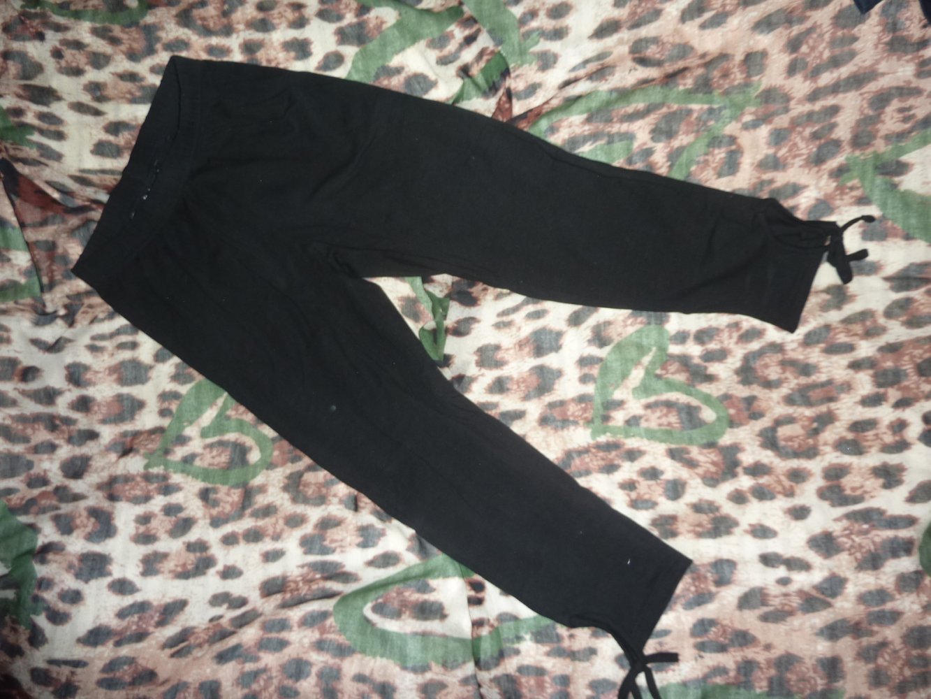 Paket Damen Jeans Röhre 27 30 36 Leggings 3 Teile blau schwarz grau