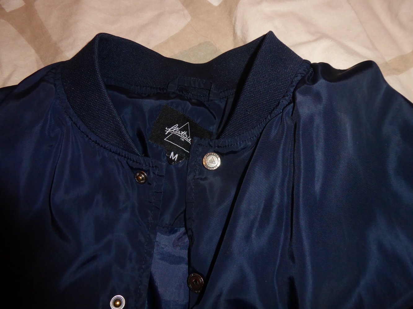 Herren Jacke Flatbush by Snipes Größe M Blouson Bomber Collegejacke casual