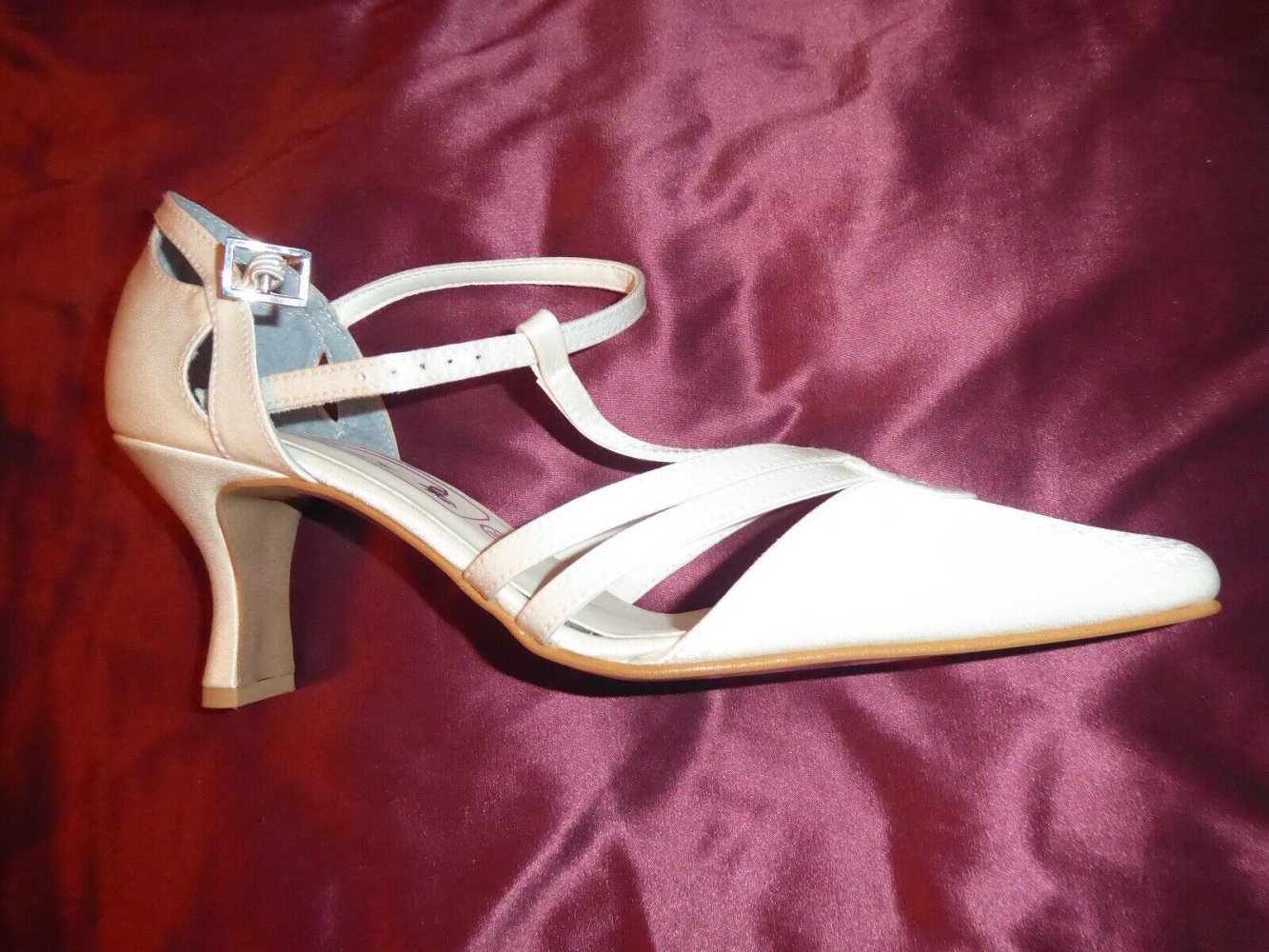 Damen Brautschuhe NEU creme Gr. 41 Hochzeitsschuhe IVORY Dalia Schuhe