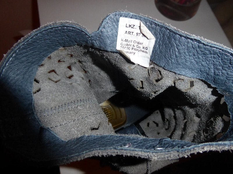 Damen echtes Leder Stiefelette grau Gr. 42 Wildleder Stiefel 120 €