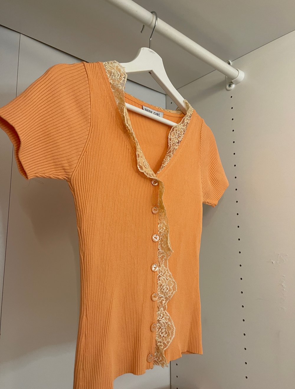 gerippte Sommer Bluse