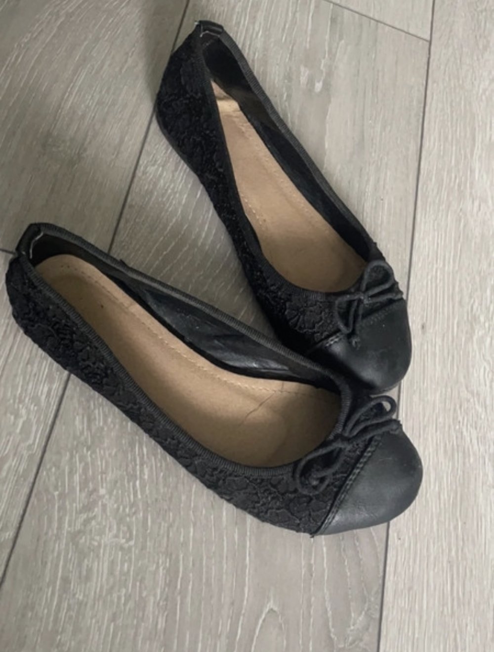 Spitzen Ballerinas
