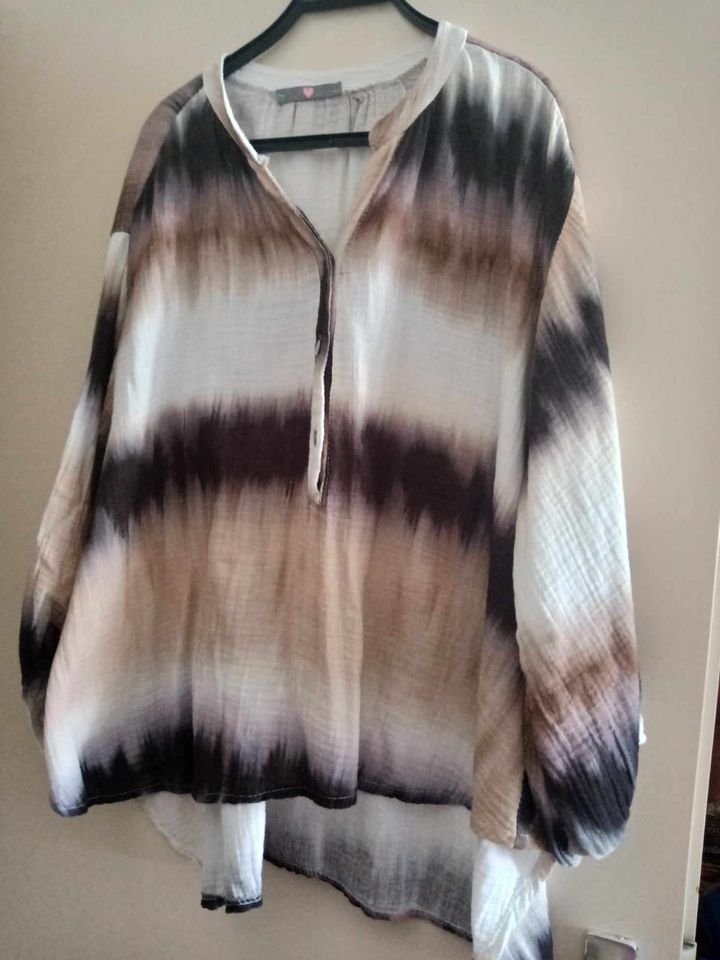 Farbverlaufs Musselinbluse