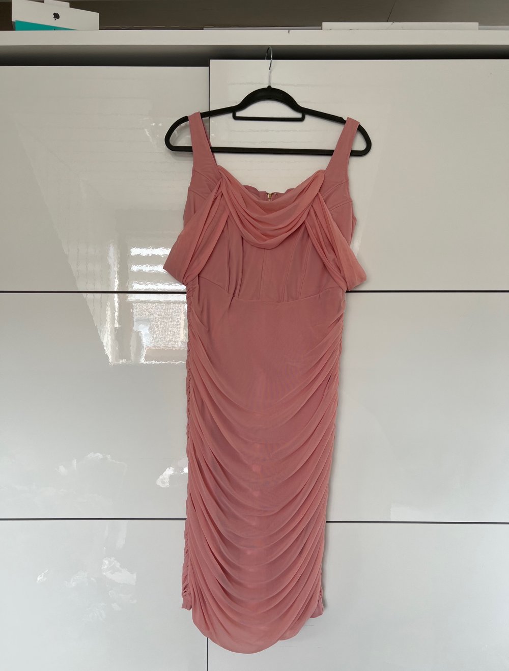 Midikleid rosa