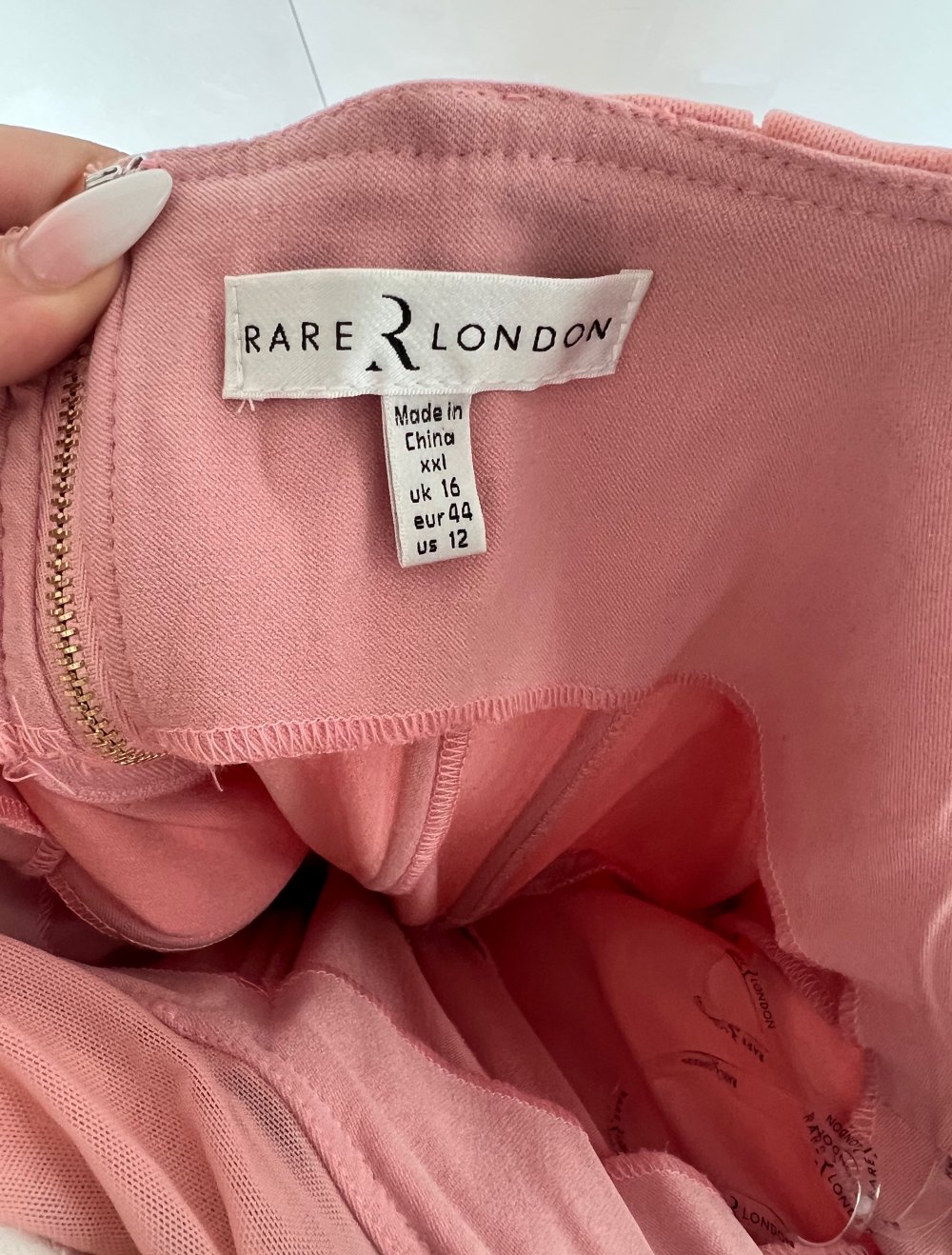 Midikleid rosa