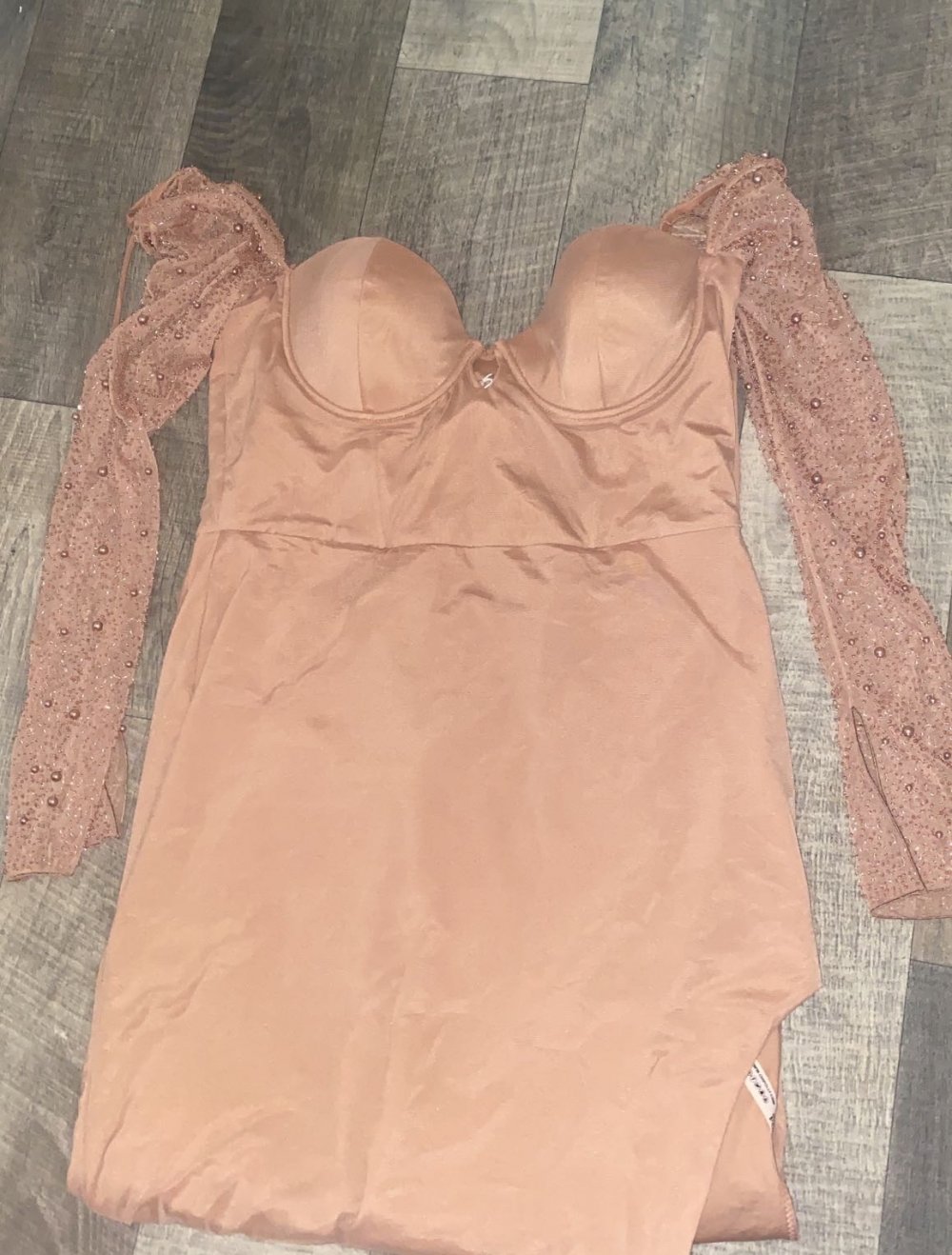 Langens Kleid in Beige L