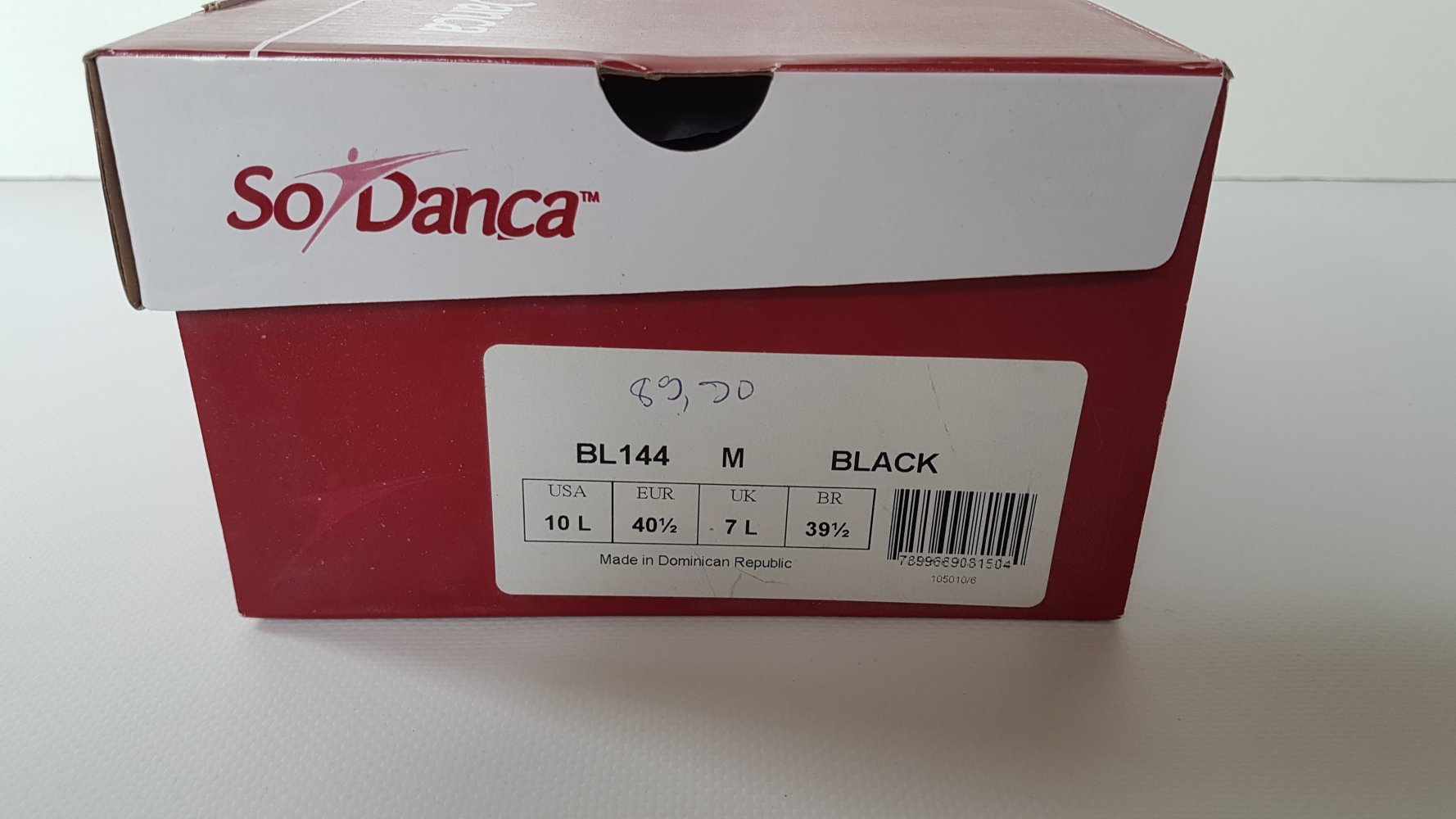 Tanzschuhe Damen So Danca Rita BL144, schwarz