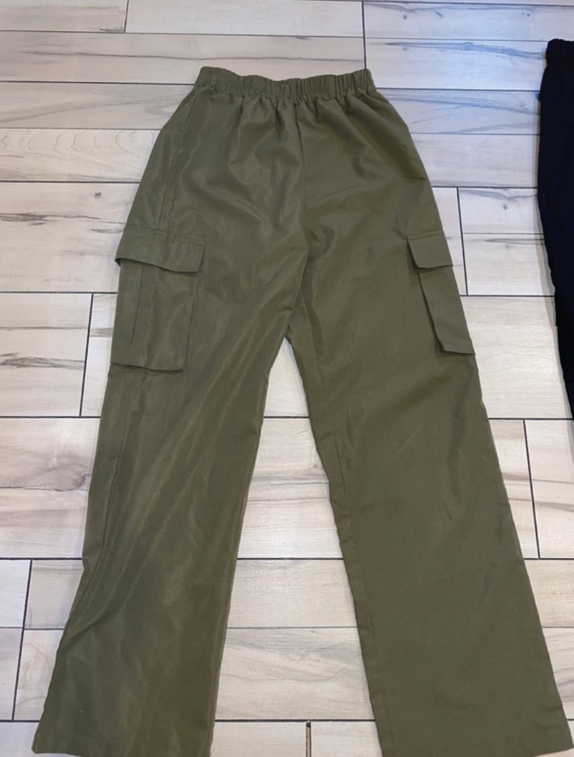 2er Pack Hosen in Schwarz und Khaki