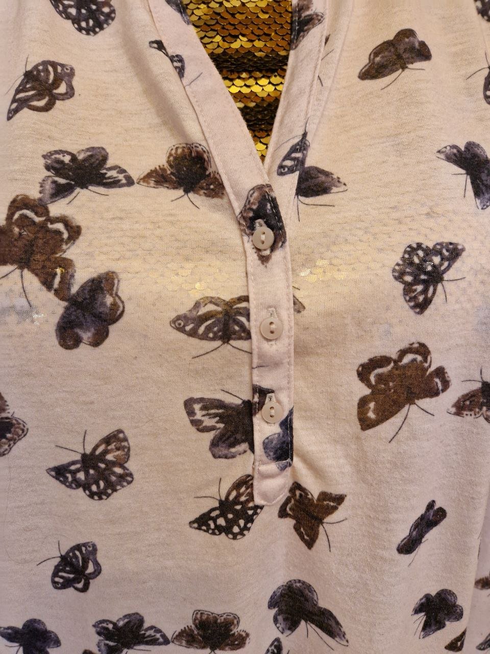 H&M. Bequeme Bluse - Tunika - T-Shirt . Größe L. 