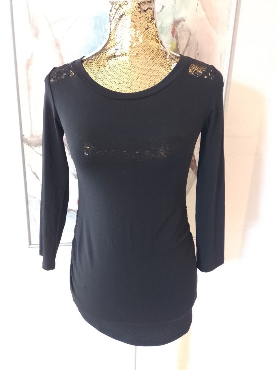 Umstandsmode.  Wie neu.  Schönes T-Shirt, Bluse, Top.  Größe S.