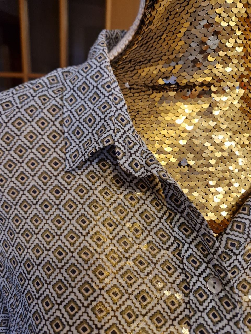 Bequeme  Bluse.  Größe XL.   Polyester. 