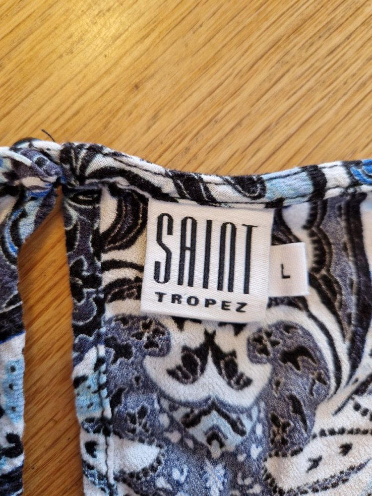 Saint Tropez.  Bequeme Bluse - T-Shirt .  Größe M-L. 