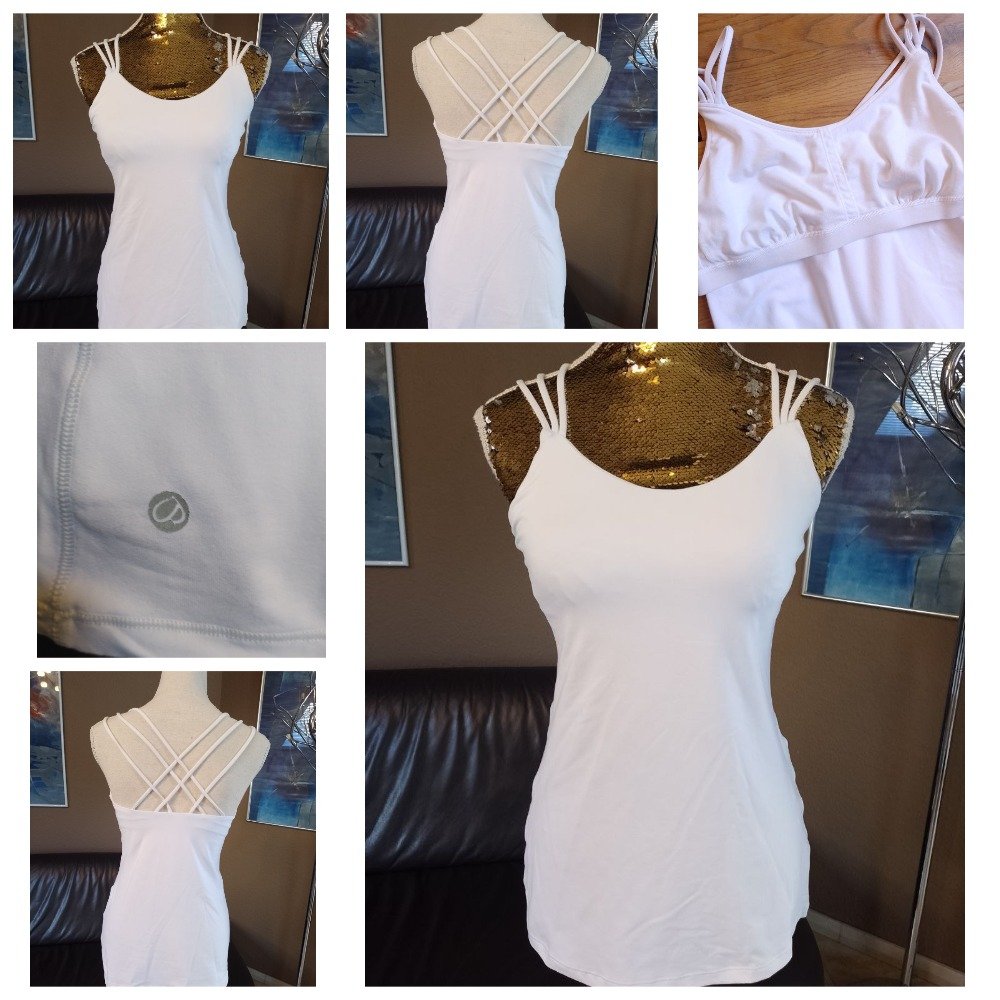 Elegante Bluse - Top. Polyester + Elastan. Größe S - M 