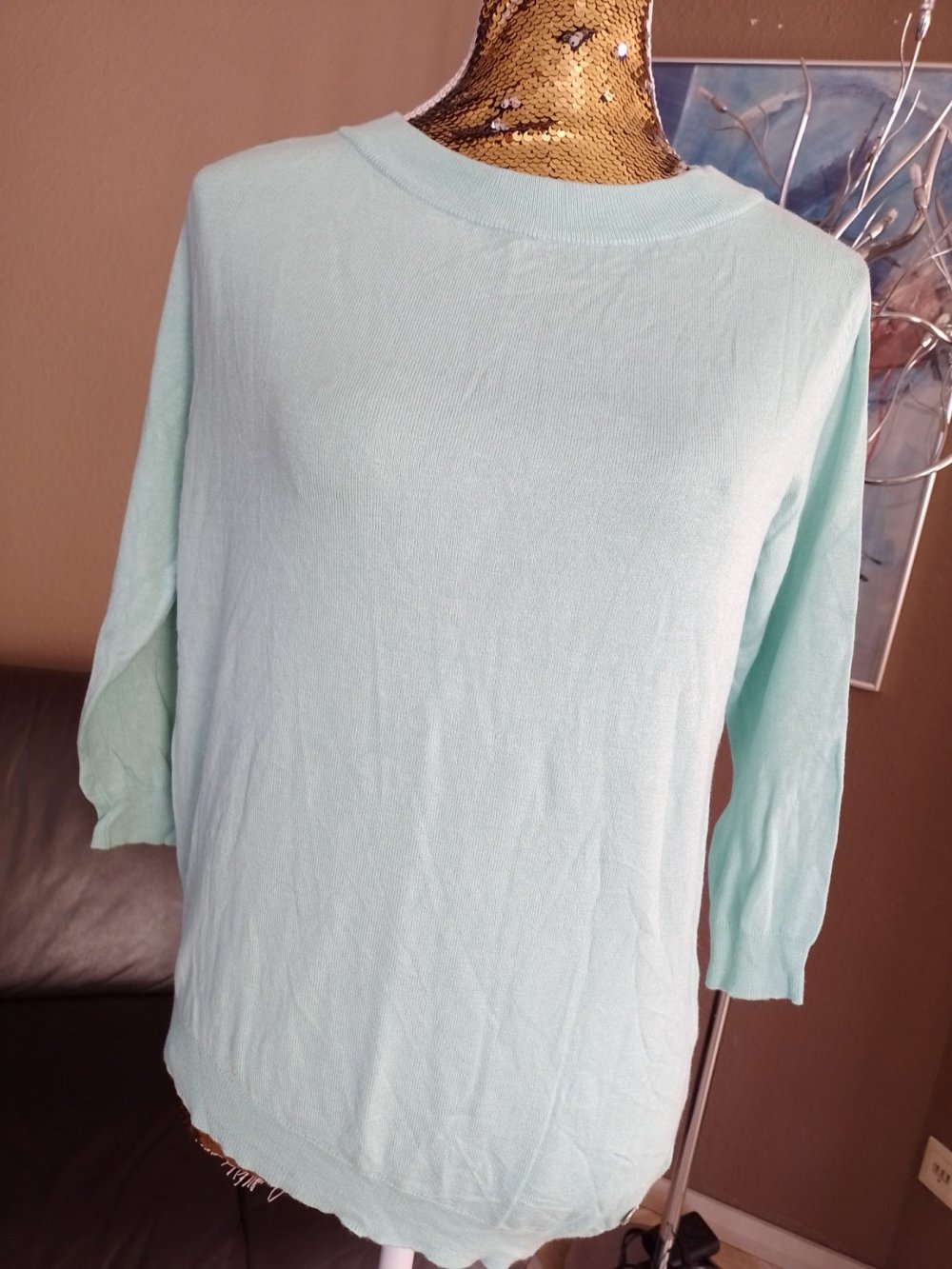 Hailys. Schöner eleganter Pullover, Strick, Jersey. Viskose. Große S. 