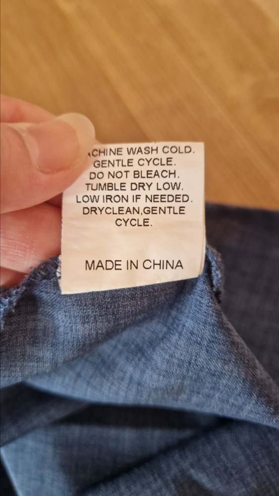 Schönes blaues Sommerkleid. Große M. 