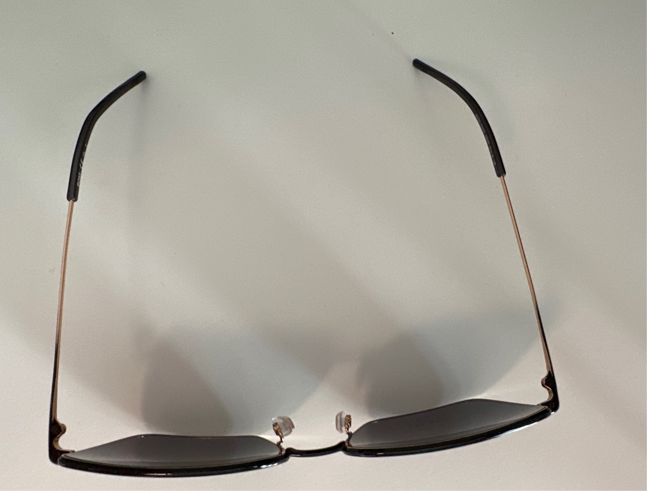 HUGO BOSS Damen Sonnenbrille schwarz-Gold