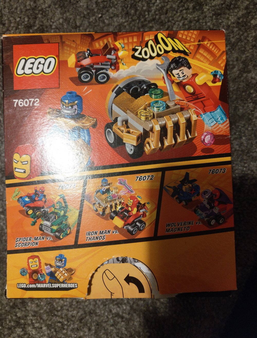 Lego Marvel 76072
