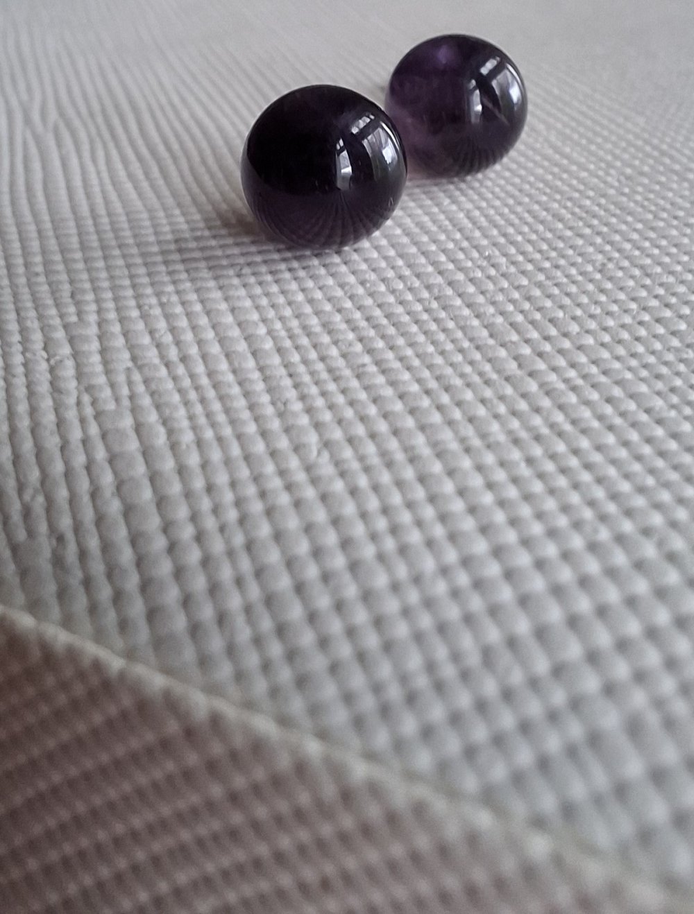 Amethyst Ohrstecker 925