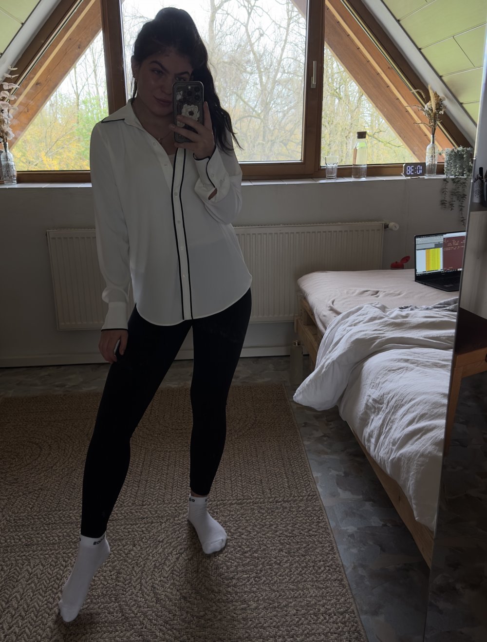 Bluse mit Details