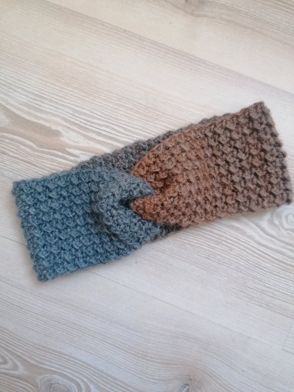 Stirnband gehäkelt