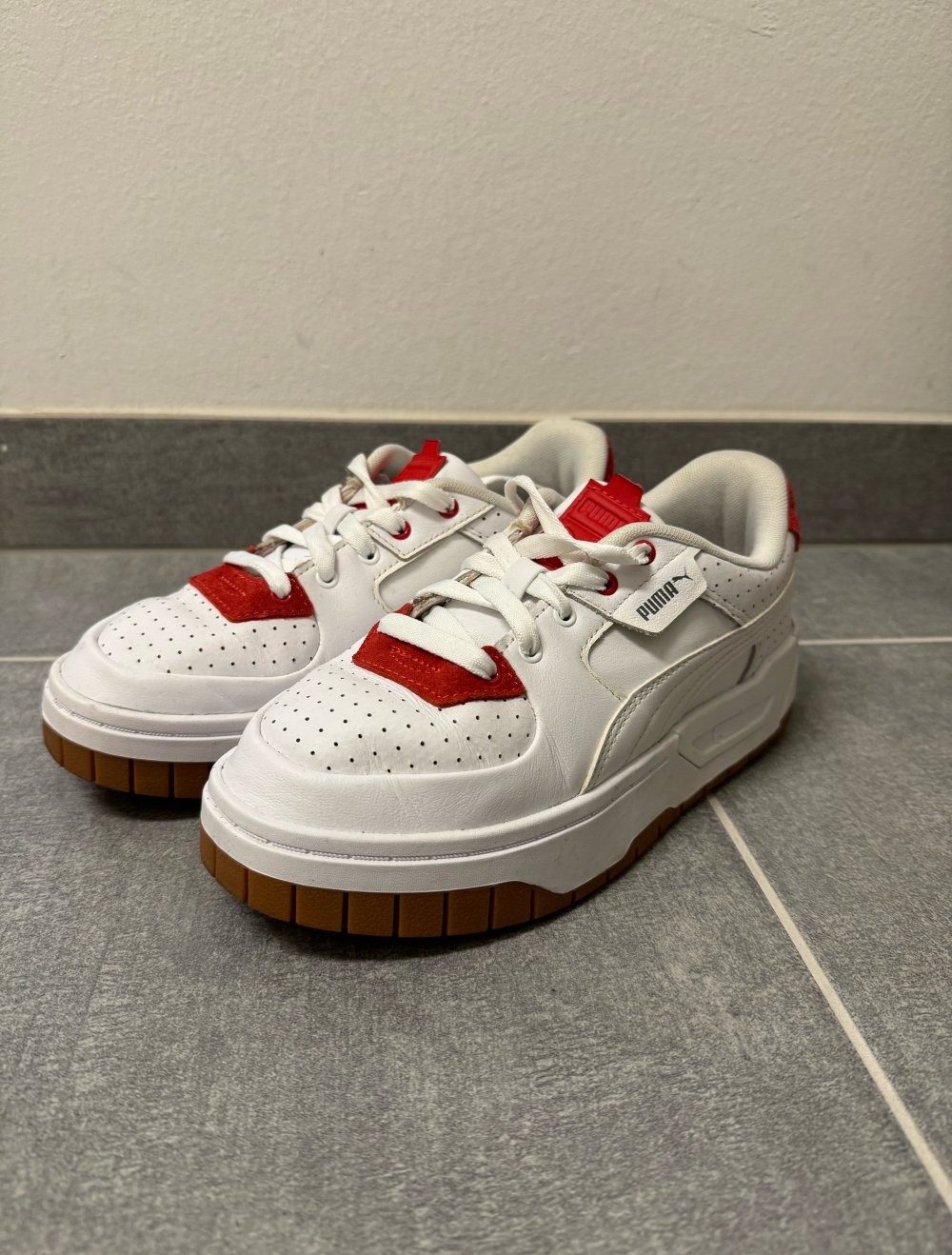 Puma Sneaker Weiß-Rot