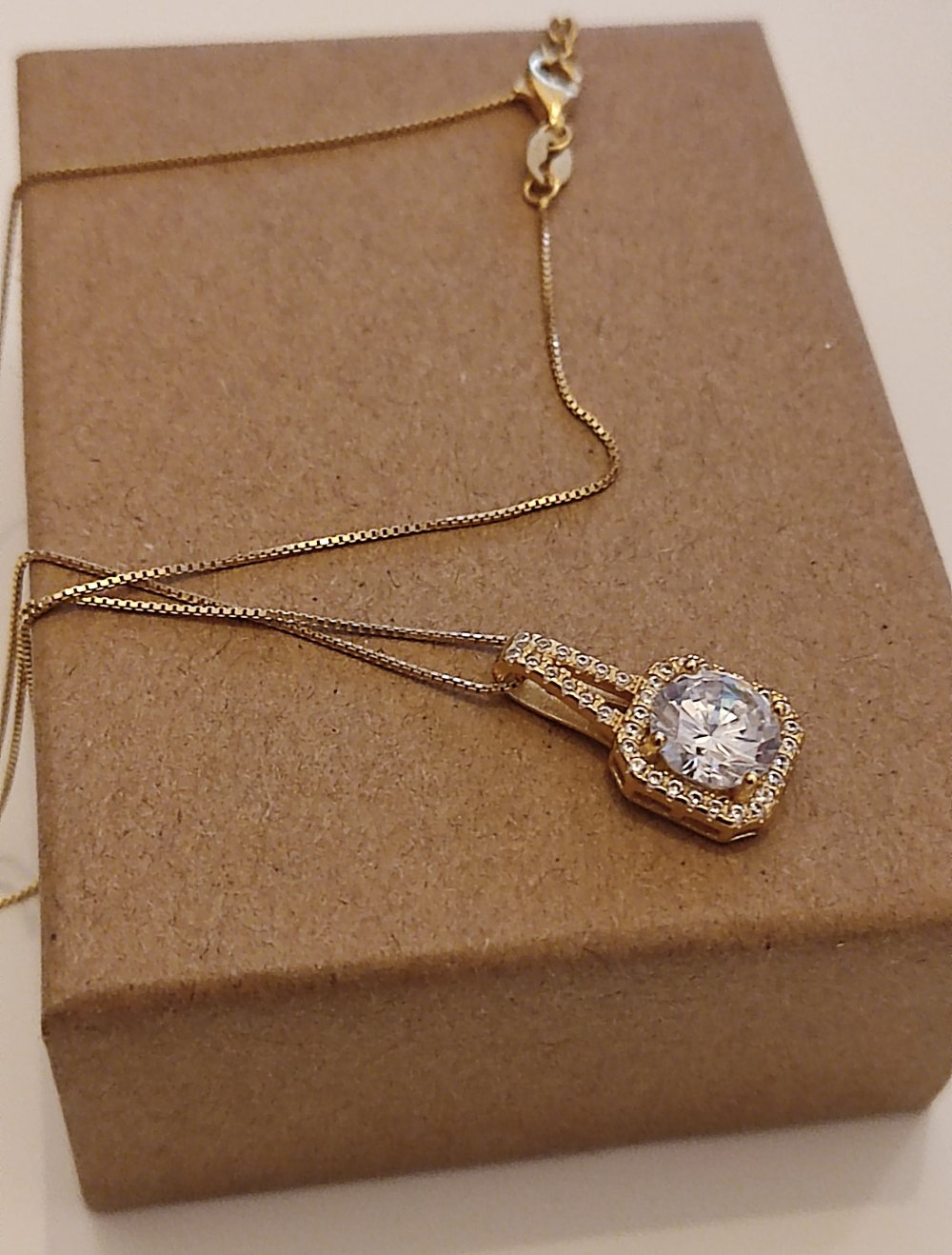 925er Halskette mit Anhänger Diamond Mode