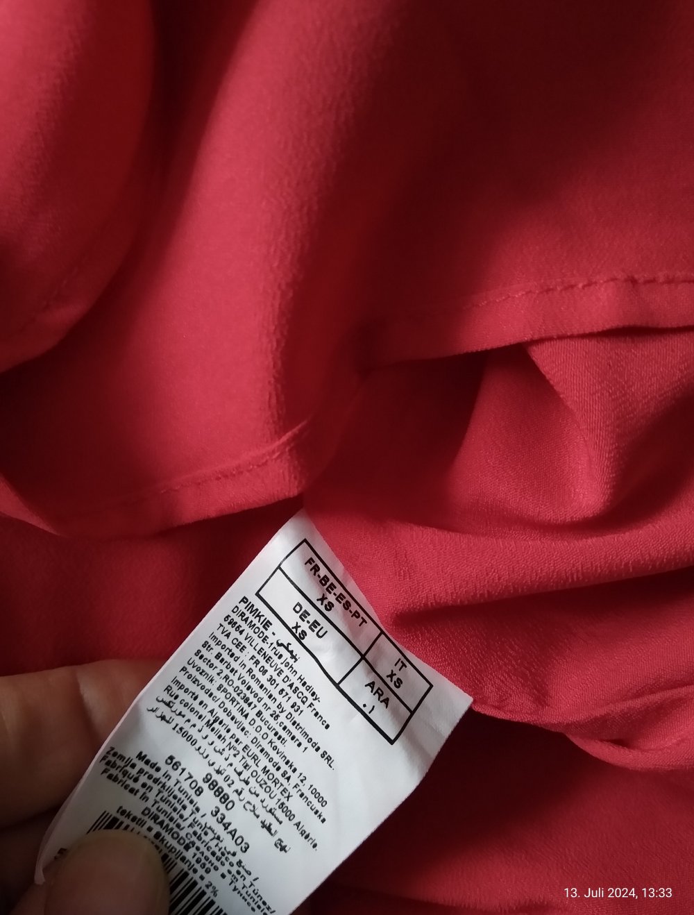 rotes Top