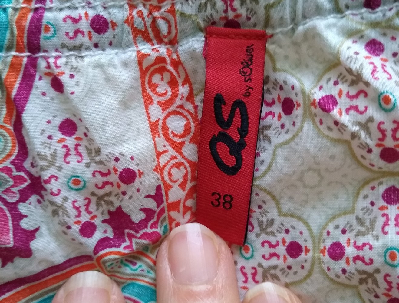 bunte Bluse
