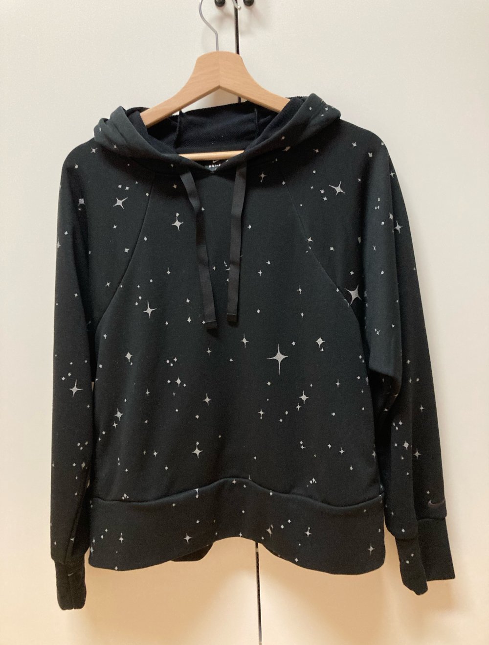Nike Dri-Fit Hoodie schwarz M