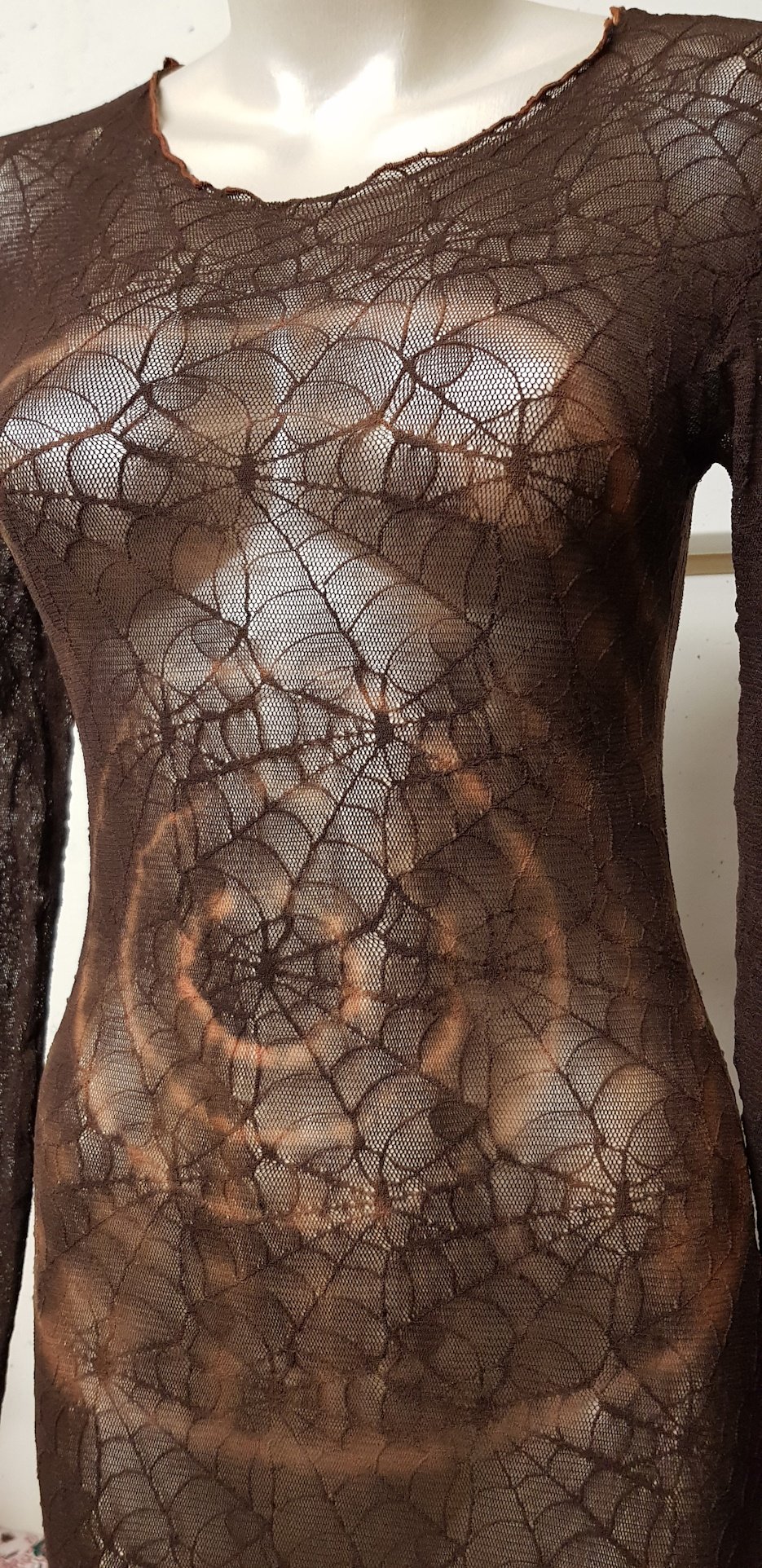 Meshkleid, Netzkleid, Neu, Gr. L 