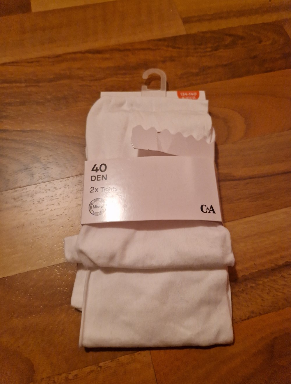 dünne Strumpfhose weiß 134 140