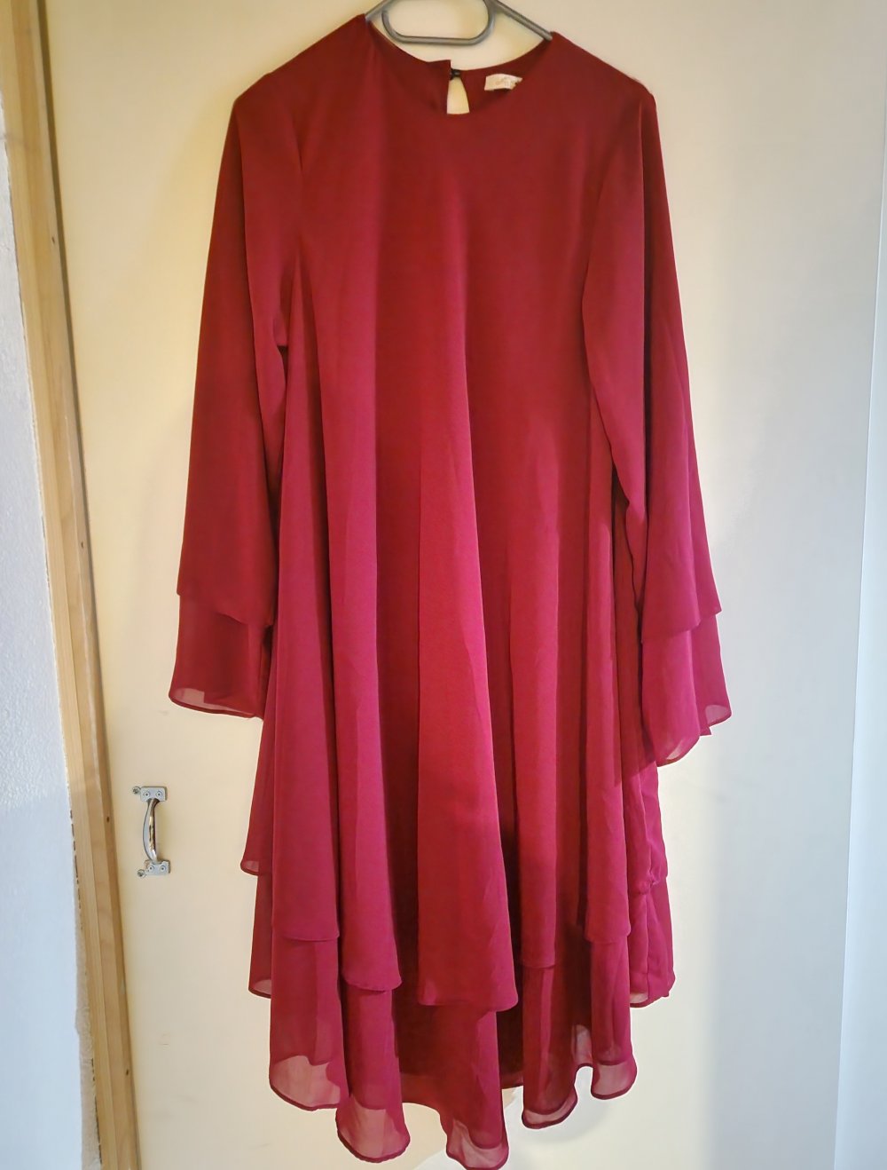 Kleid rot 38 S M